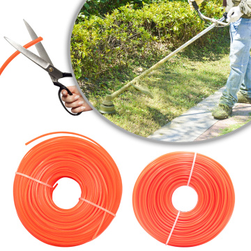 2.4mm/2.7mm/3mm Nylon Trimmer Line Brush Cutter Strimmer Rope Lawn Mower Wire Grass Rope Brushcutter Trimmer Mower Accessories
