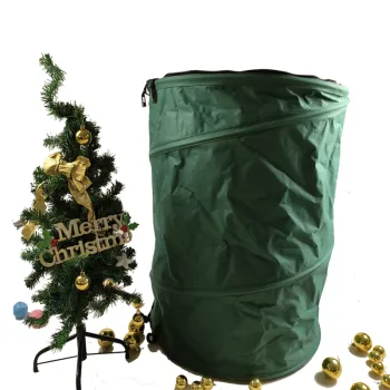 2023 New Oxford Collapsible Trash Can - Premium Christmas Tree Storage Duffle Bag