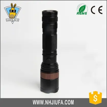 High quality B2B rechargeable flashlight blue point
