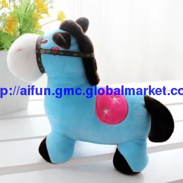 Happy chinese new year! The pony year plush toy bring you good luck