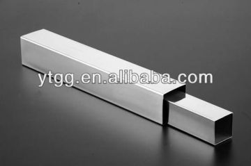 galvanized steel square pipe/square steel pipe/SHS(10X10mm-600X600mm)