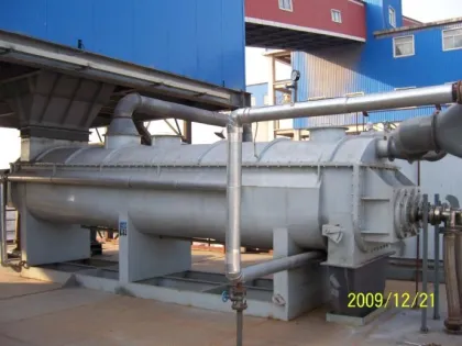 Dust dedusting equipment Yeast hollow hollow blade dryer