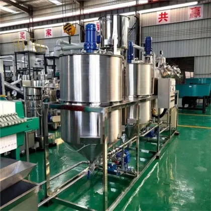 Mini Cooking Edible Oil Deodorizing Machinery