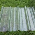 uv coated on surface transparent frp roof sheet pvc plastic roof tiles for greenhouse