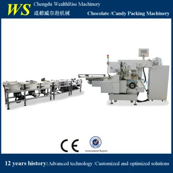 Full Automatic Brush Packaging Machine For Chocolate