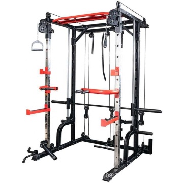 Comprehensive Smith Machine, Gantry Type Squat Frame & Gymnastics Bench: Ultimate Fitness Equipment Trainer