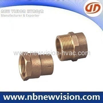 Cnc Machined Bronze Fitting 