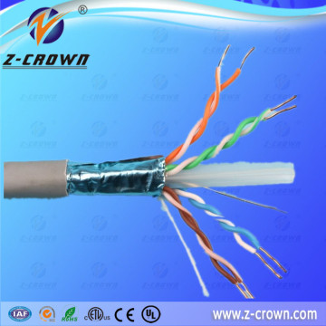 HOT ! Cat6 STP/SFTP Copper Cable 4pairs Pass Fluke Test Network Cable