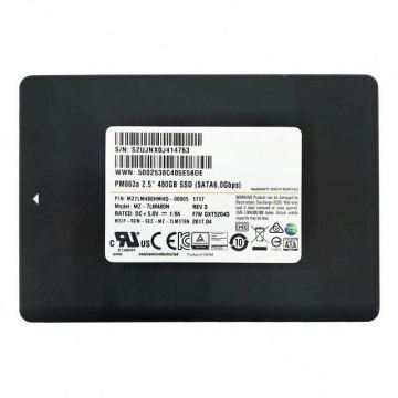 PM863A MZ-7LM480N 480GB Εσωτερικός σκληρός δίσκος SSD-2,5 ιντσών MLC Enterprise Class SATA 6G HOT SWAP