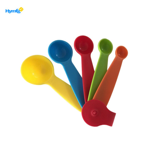 Food grade baking tool plastic measuring spoon set