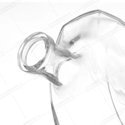 Premium glass brandy bottle wholesale customize