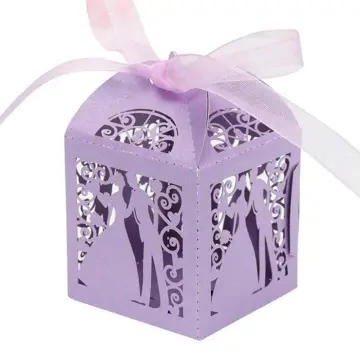 New Design Craft Paper Wedding Favor Gift Boxes