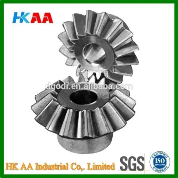 High precision die casting bevel gear, paper shredder bevel gears