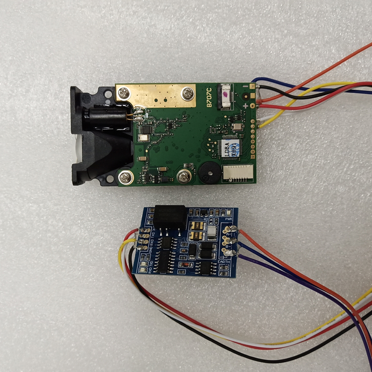 Small Laser Distance Sensor Application scene for rs485