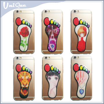 Mobile phone case 3d drawing tpu cover case for iphone 6 , Latest fashion design tpu back cover for iphone 6 case print