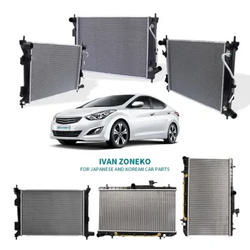 Ivanzoneko China Copper Aluminum Car Radiator for Multiple Models (Toyota Vios/Prado/Wish/Innova, Mitsubishi L200, Hyundai Starex, Suzuki)