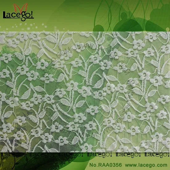 High quality ivory lace fabric wholesale