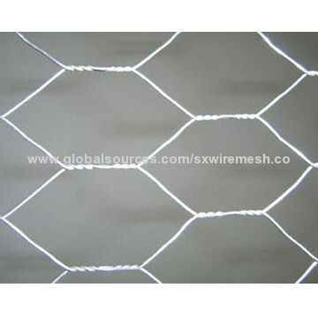 Hexagonal gabion, with low carbon steel wire