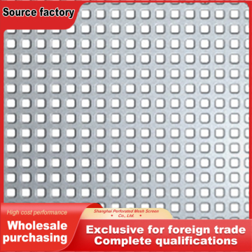 Square Hole Perforated Mesh for Industrial Use