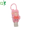 Silikon Botol Kosong Mini Hand Sanitizer Holder Disesuaikan