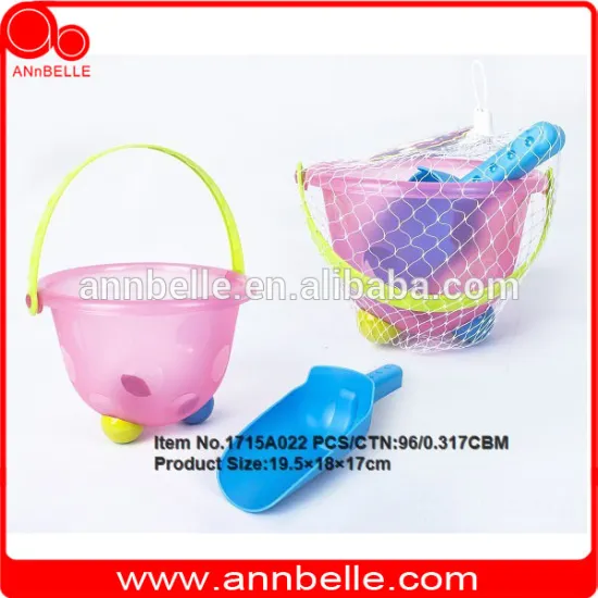 beach bucket transparent sand bucket transparent beach bucket