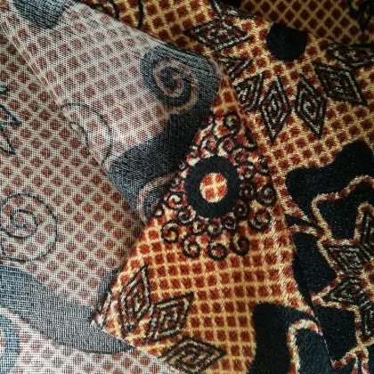 100% Polyester Velvet Fabrics Printed