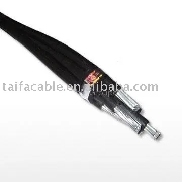 supply service drop-ABC cable to 0.6/35KV ACSR/XLPE CABLE