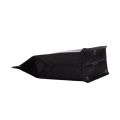 Kraft Paper 1LB Matte Black Coffee Bag