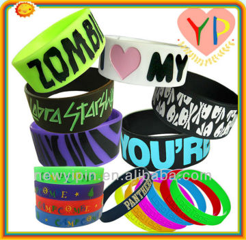 Promotional Gifts Cheap Silicone Wristband LOGO OEM Silicon Wristband with cheap prices