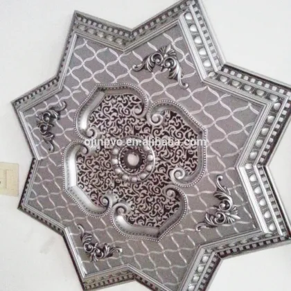 Plastic PS Ceiling , Artistic Ceiling Tiles