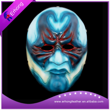 HarvestDay2 resin mask blue face