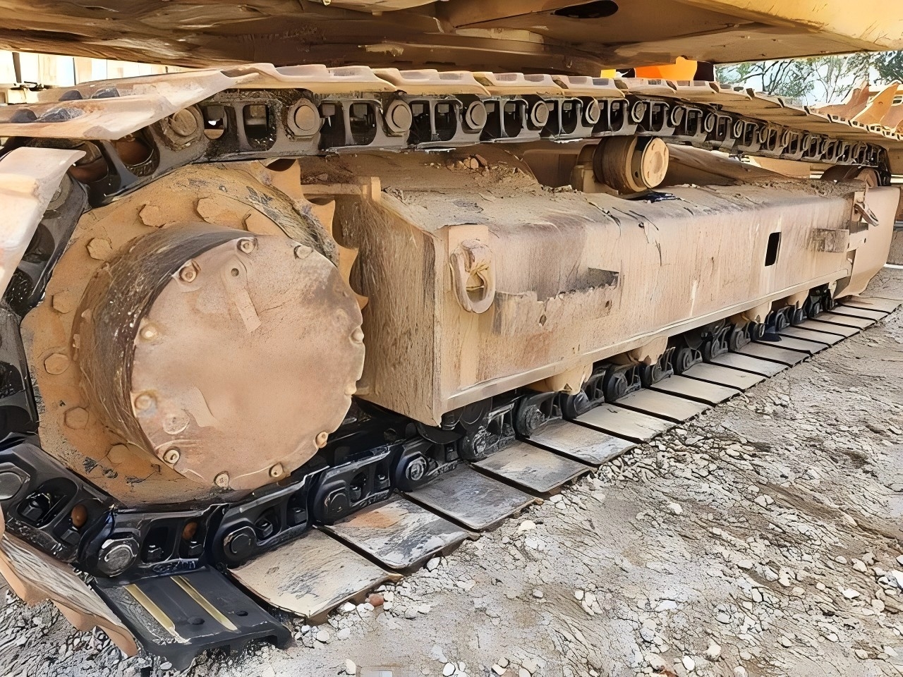 excavator undercarriage