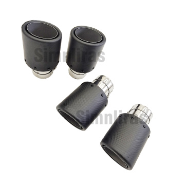 Kit di scarico elettrico con valvola ad alte prestazioni per VAB WRX STI-Fibra di carbonio/punte in titanio Opzionali