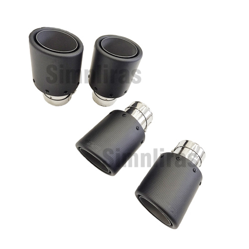 Kit di scarico elettrico con valvola ad alte prestazioni per VAB WRX STI-Fibra di carbonio/punte in titanio Opzionali