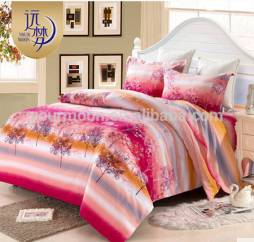 Luxury 3 pieces 100% cotton duvet cover with pillow shams bedding set