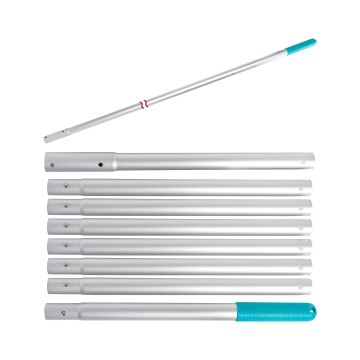 Factory Custom Aluminum Telescopic Swimming Pool Cleaning Pole