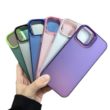 Étui mate Laser Clear pour iPhone 15/11/12/13/14 Pro Max XR XS X COUVERTURE DE LA CHOC