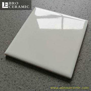 10x10 Glossy White Kitchen Ceramic wall tile made in Foshan China SW1100