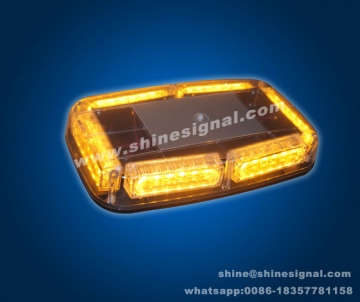 M139 LED แฟลชมินิเตือนฉุกเฉิน Lightbar ด้วยแม่เหล็กติด
