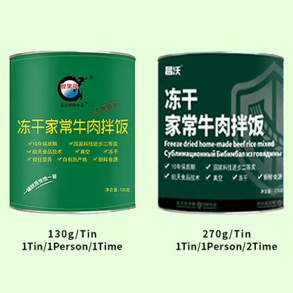 Expedition Foods 10-Year Shelf Life Freeze-Dried Beef Bibimbap Emergency Food