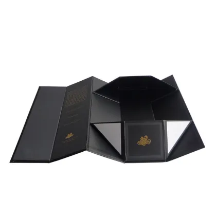 Collapsible Rigid Brand Wine Packaging Box