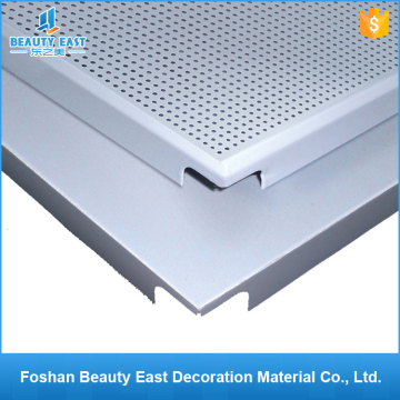 Customized fireproof decorative construction material aluminum ceiling tile