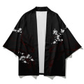 Plus Size 6XL Printing Japanese Yukata Men Kimono Cardigan Summer Beach Kimono Loose Japanese Samurai Clothing Casual Outerwear