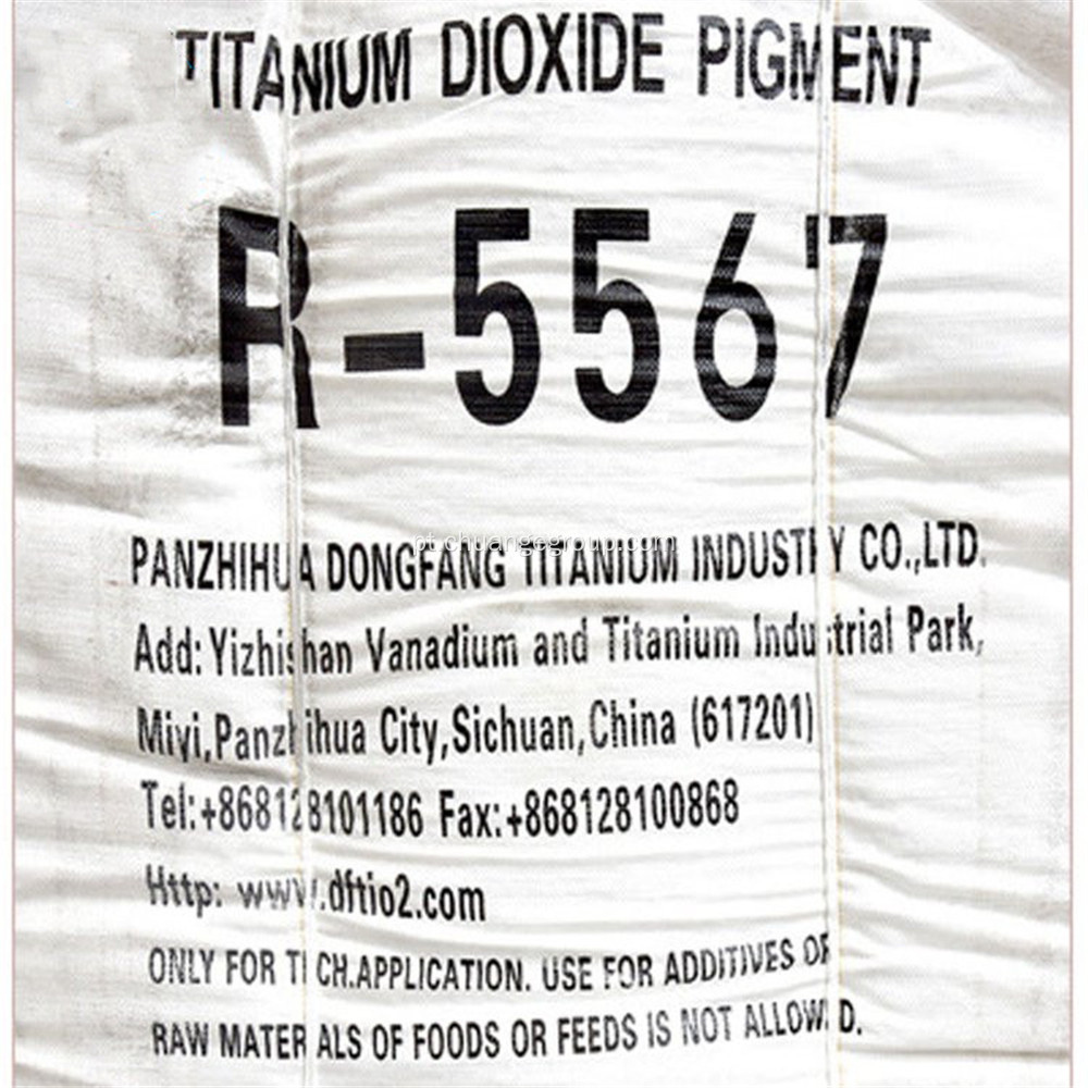 Dongfang Titanium Dióxido Rutile R5567 para indústria de papel