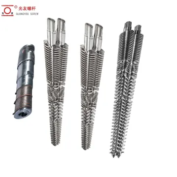 Piese de schimb pentru extruder bimetalic cu șurub dublu și cilindru pentru PVC