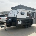 Lightweight Overland Travel Trailer with Tent and Bathroom