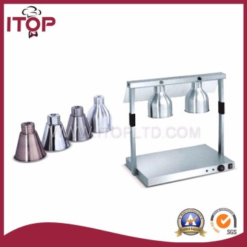 Heat lamp for food