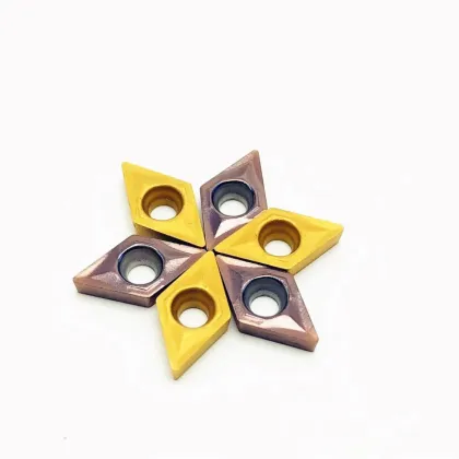 Carbide tool DCMT070204 US735 outer metal turning tool turning tool lathe milling machine CNC tools DCMT 070204 milling cutter