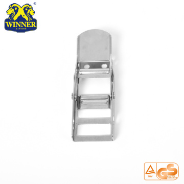 High Quality 800KG 2 Inch White Zinc Steel Overcenter Buckle