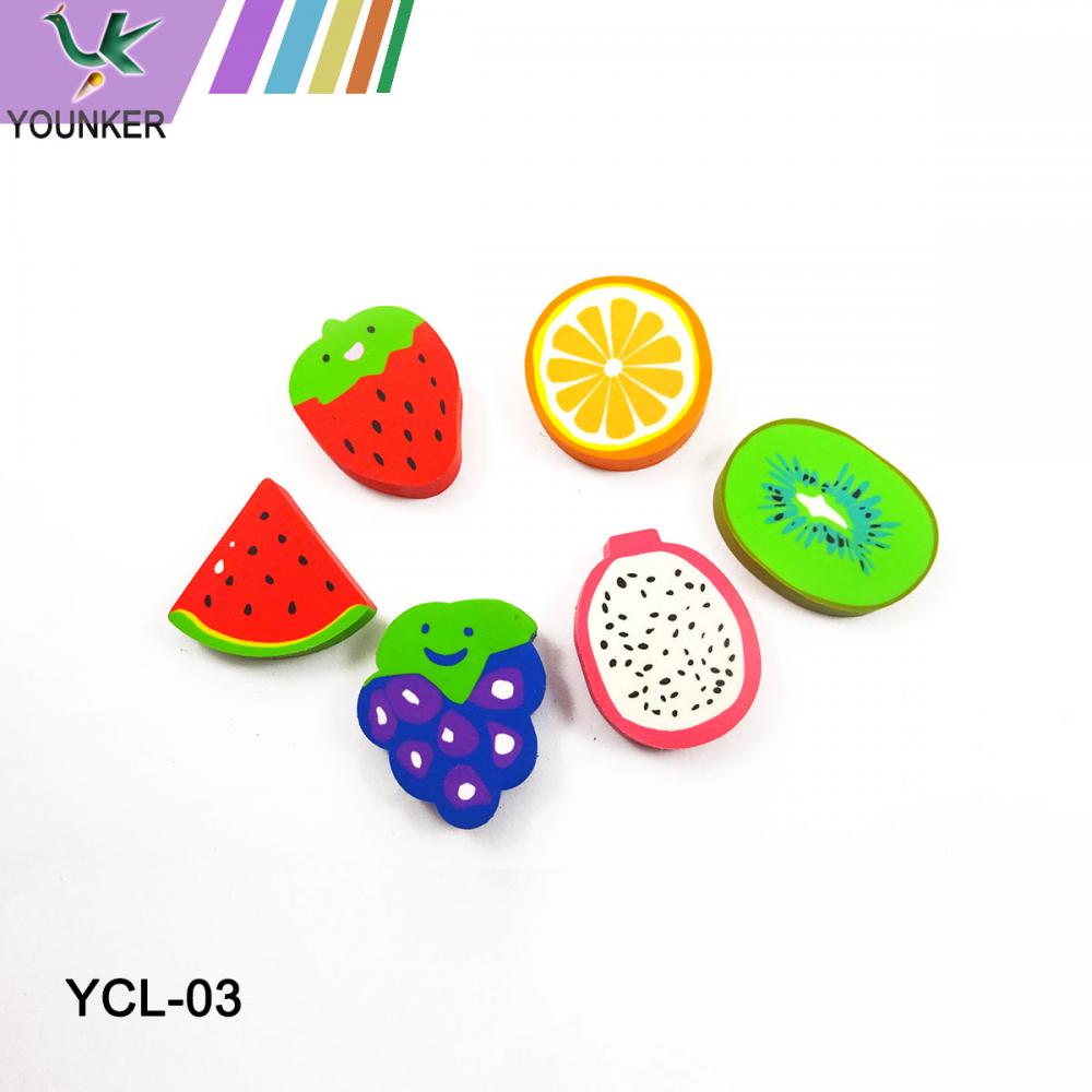 Fruit Erasers